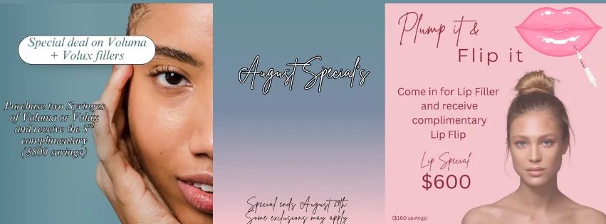 Plump it & Flip it August Specials